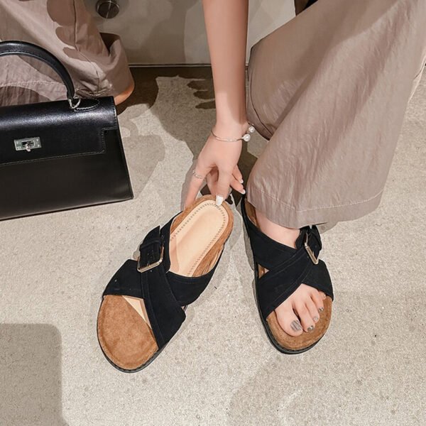 CHIKO Giana Open Toe Flatforms Slides Sandals - Image 2