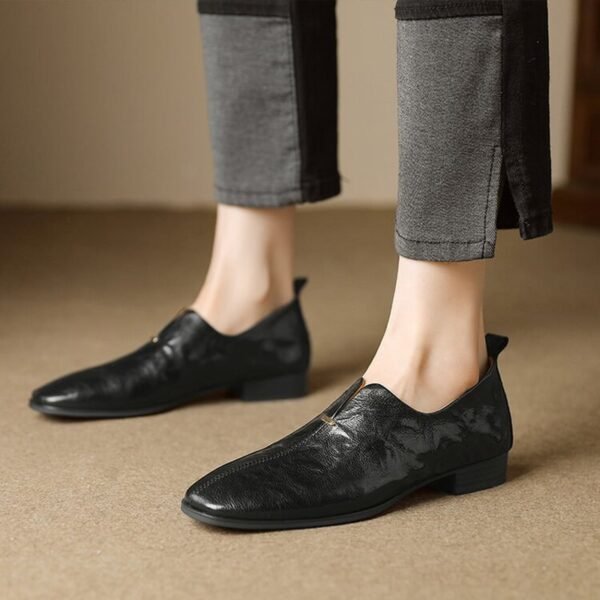 CHIKO Lauryn Square Toe Block Heels Loafers Shoes - Image 2
