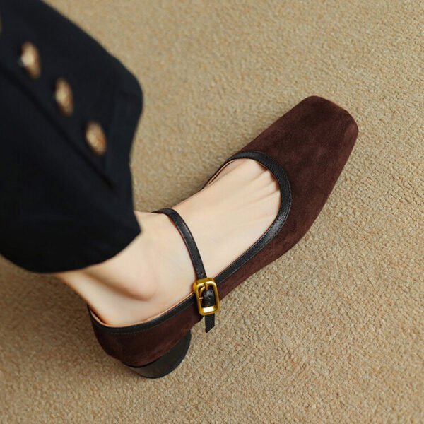 CHIKO Amaris Square Toe Block Heels Mary Jane Shoes - Image 2