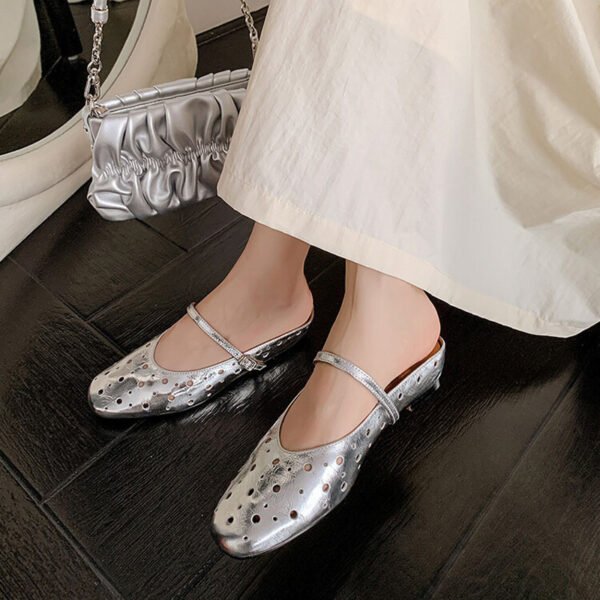CHIKO Salma Round Toe Wedge Clogs/Mules Shoes - Image 2