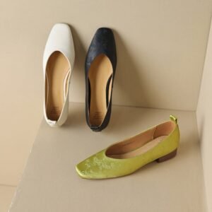 CHIKO Belen Square Toe Block Heels Pumps Shoes