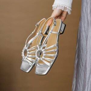 CHIKO Jaliyah Open Toe Block Heels Heeled Sandals