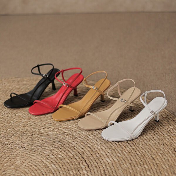 CHIKO Livia Open Toe Stiletto Heeled Sandals - Image 2