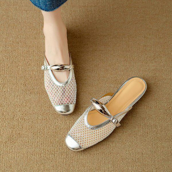 CHIKO Jenay Square Toe Block Heels Clogs/Mules Shoes - Image 2
