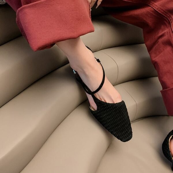CHIKO Jerick Pointy Toe Kitten Heels Pumps Shoes - Image 2