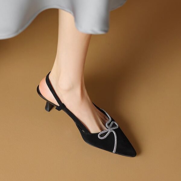 CHIKO Jamilia Pointy Toe Stiletto Slingback Shoes