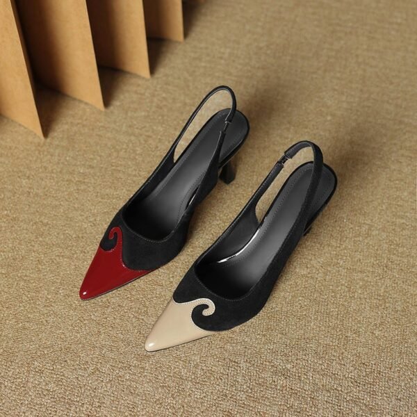CHIKO Jamillah Pointy Toe Stiletto Slingback Shoes