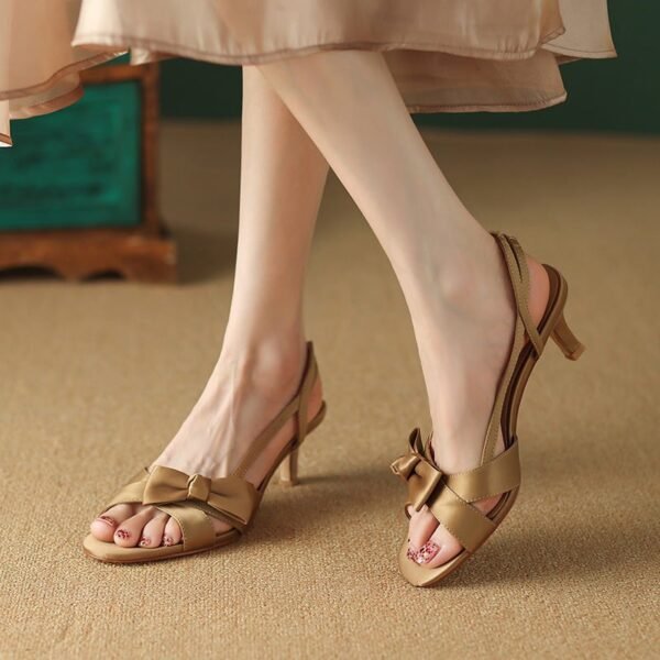CHIKO Janaya Open Toe Stiletto Heeled Sandals - Image 2