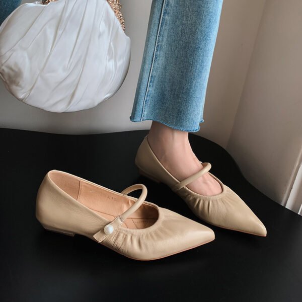 CHIKO Jemal Pointy Toe Block Heels Mary Jane Shoes - Image 2