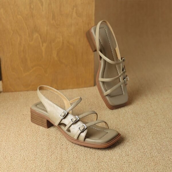 CHIKO Jemila Open Toe Block Heels Heeled Sandals - Image 2