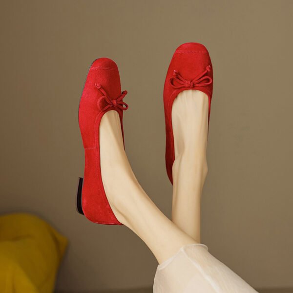 CHIKO Janaya Round Toe Block Heels Pumps Shoes - Image 2