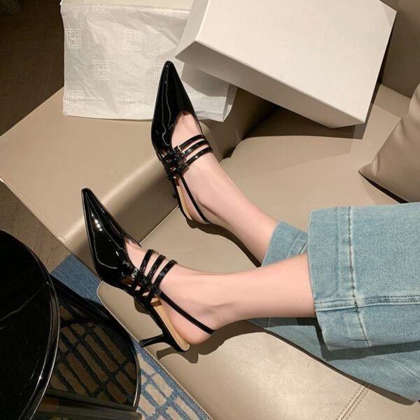 CHIKO Kaela Pointy Toe Stiletto Slingback Shoes