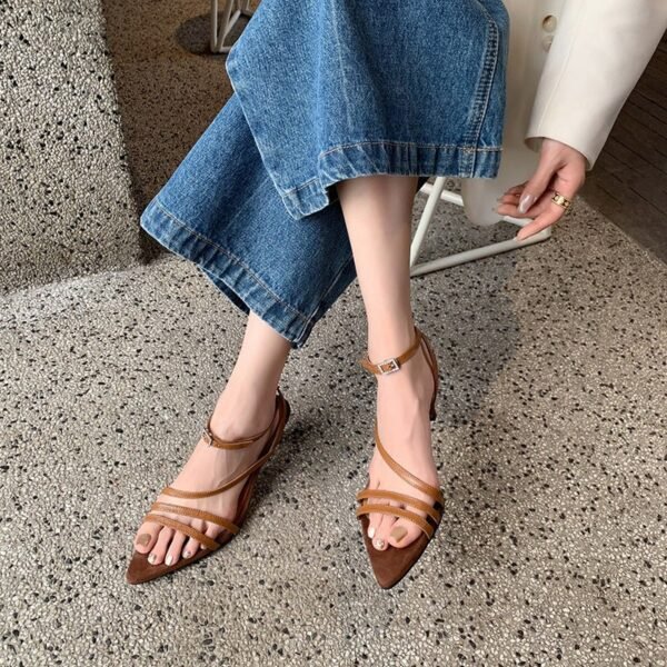 CHIKO Kahla Open Toe Stiletto Heeled Sandals