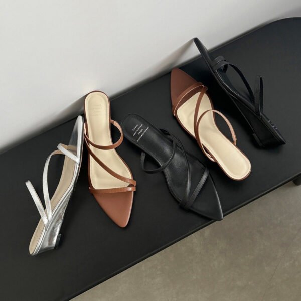 CHIKO Kala Open Toe Wedge Slides Sandals - Image 2
