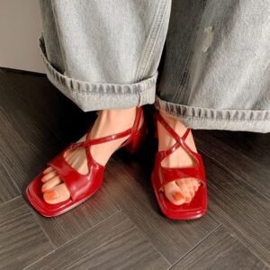 CHIKO Kalil Open Toe Block Heels Heeled Sandals