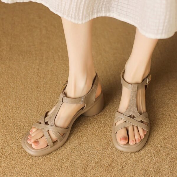 CHIKO Kardal Open Toe Block Heels Heeled Sandals - Image 2