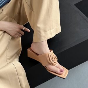 CHIKO Jessenia Open Toe Wedge Slides Sandals