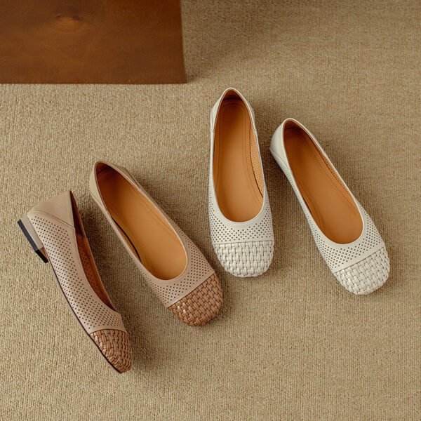 CHIKO Jimell Square Toe Block Heels Pumps Shoes - Image 2