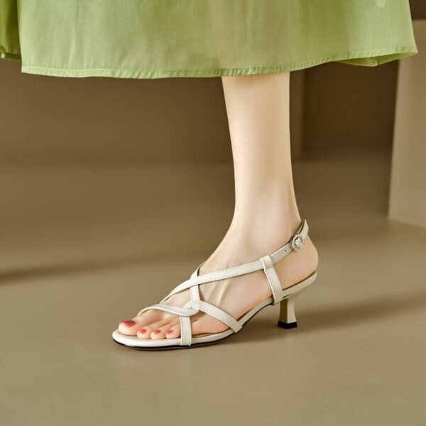 CHIKO Kadejah Open Toe Kitten Heels Heeled Sandals - Image 2