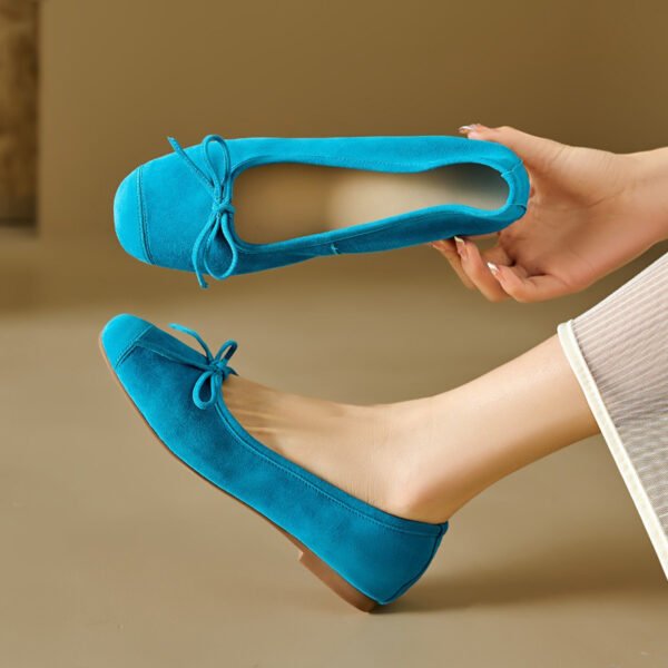 CHIKO Kaleigh Round Toe Block Heels Pumps Shoes - Image 2