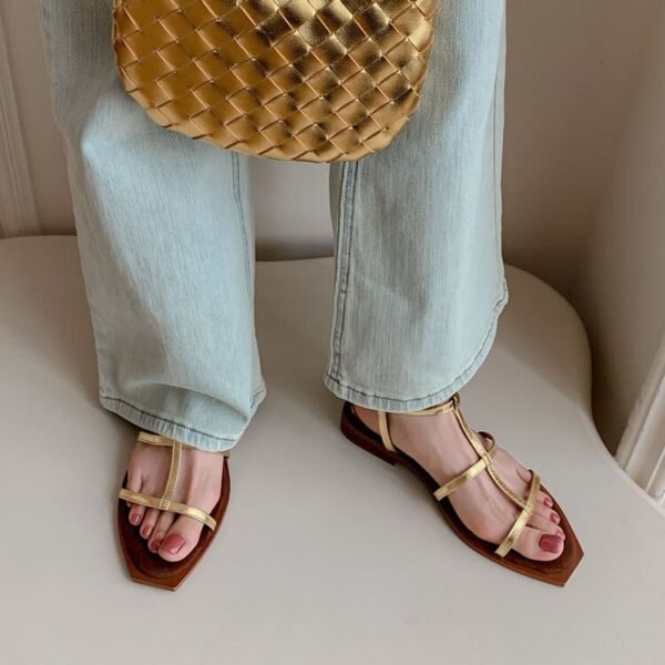 CHIKO Jamilah Open Toe Block Heels Flats Sandals - Image 2