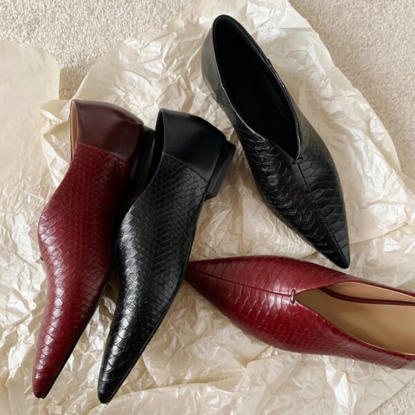 CHIKO Jemila Pointy Toe Block Heels Pumps Shoes - Image 2