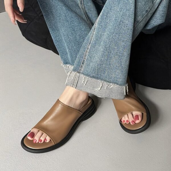 CHIKO Jamell Open Toe Block Heels Slides Sandals - Image 2