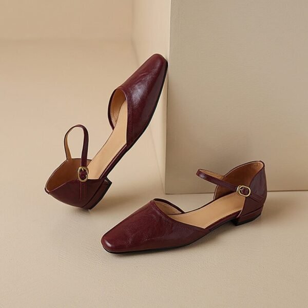 CHIKO Jamall Square Toe Block Heels Pumps Shoes - Image 2