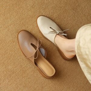 CHIKO Jameela Round Toe Block Heels Clogs/Mules Shoes
