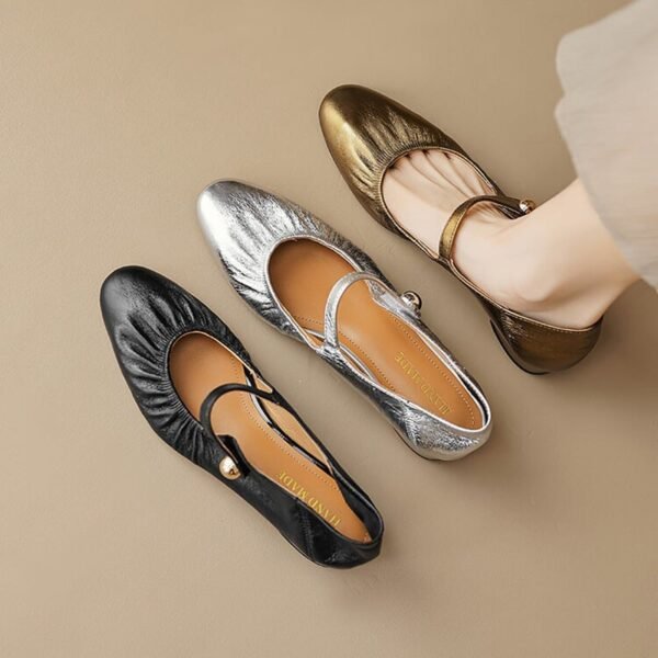 CHIKO Jamel Round Toe Block Heels Mary Jane Shoes