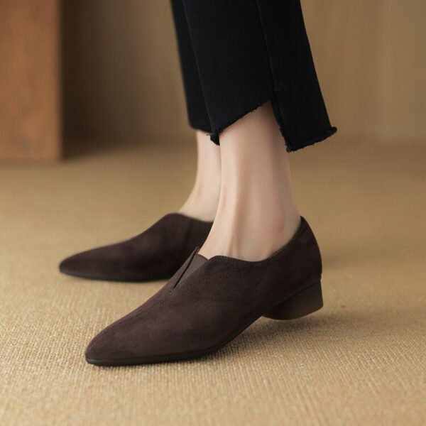 CHIKO Jennah Pointy Toe Block Heels Pumps Shoes - Image 2
