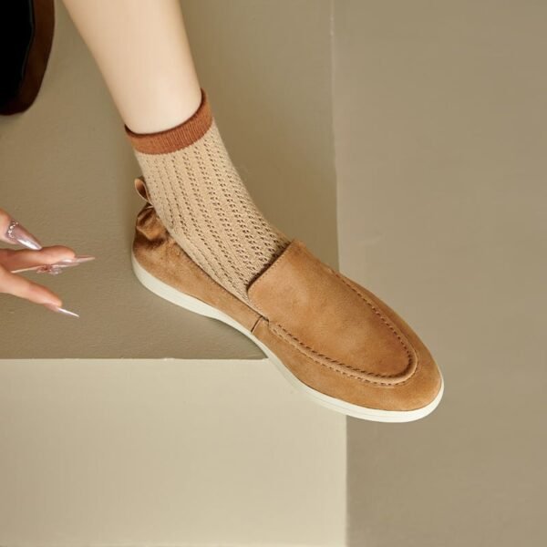 CHIKO Karim Round Toe Block Heels Loafers Shoes