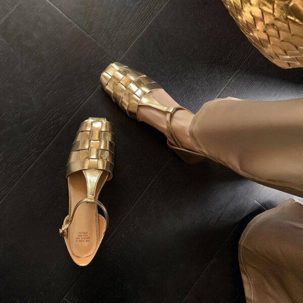 CHIKO Zia Square Toe Block Heels Pumps Shoes - Image 2