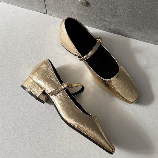 CHIKO Zayna Square Toe Block Heels Mary Jane Shoes - Image 2