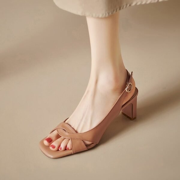 CHIKO Zakiya Open Toe Chunky Heels Heeled Sandals - Image 2