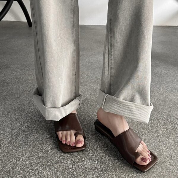 CHIKO Moledina Open Toe Block Heels Slides Sandals