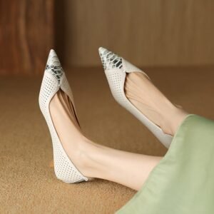 CHIKO Moree Pointy Toe Kitten Heels Pumps Shoes