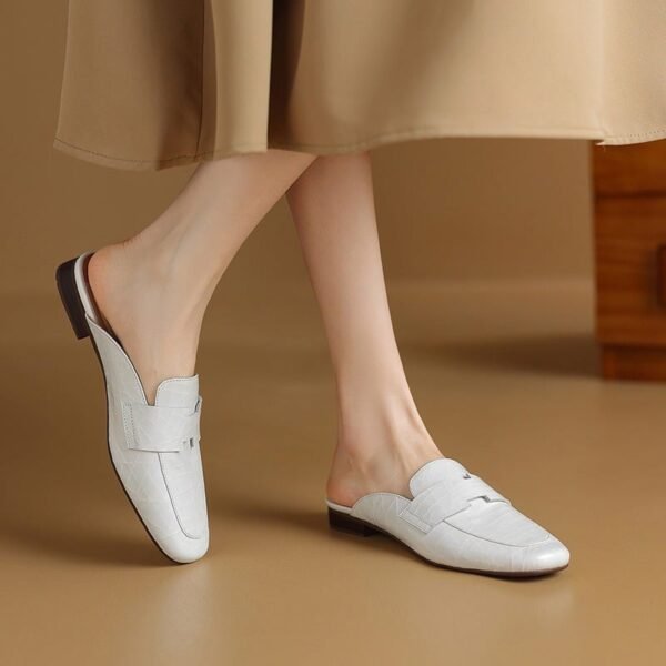 CHIKO Bakana Round Toe Block Heels Clogs/Mules Shoes - Image 2