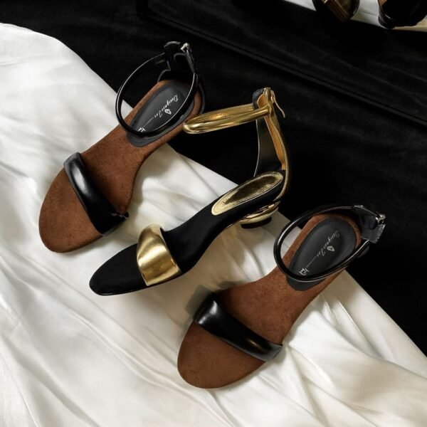 CHIKO Lutana Open Toe Block Heels Heeled Sandals