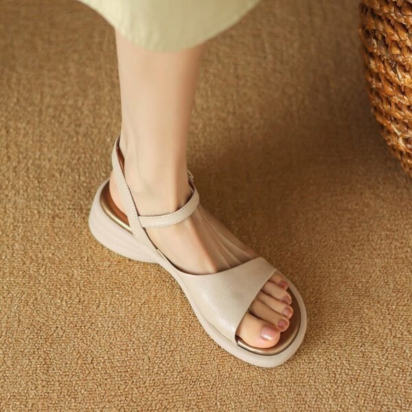 CHIKO Jannali Open Toe Block Heels Flats Sandals - Image 2