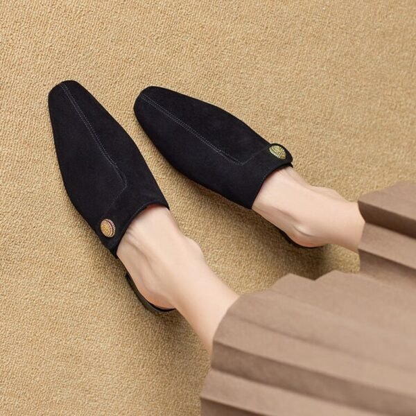 CHIKO Arantzazu Pointy Toe Block Heels Clogs/Mules Shoes - Image 2
