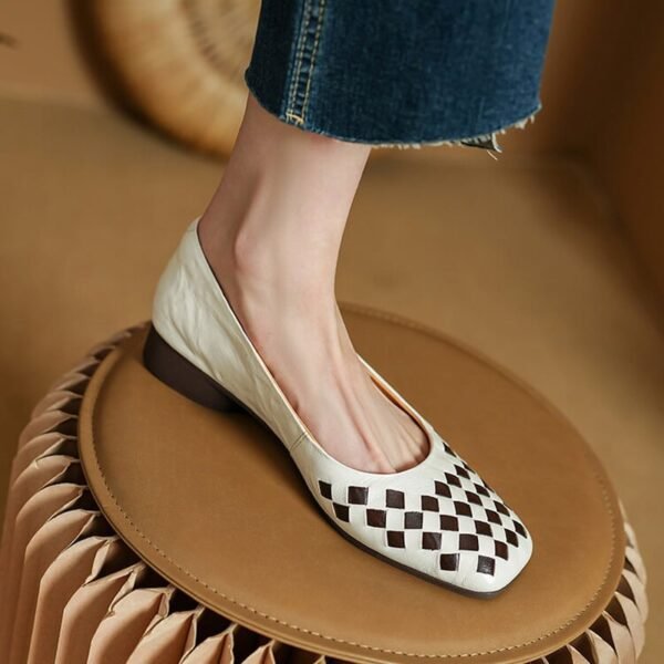 CHIKO Bilal Square Toe Block Heels Pumps Shoes