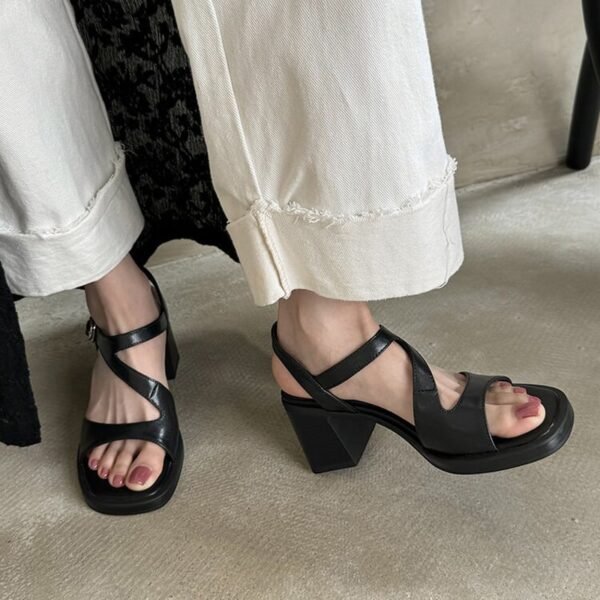 CHIKO Noor Open Toe Block Heels Heeled Sandals