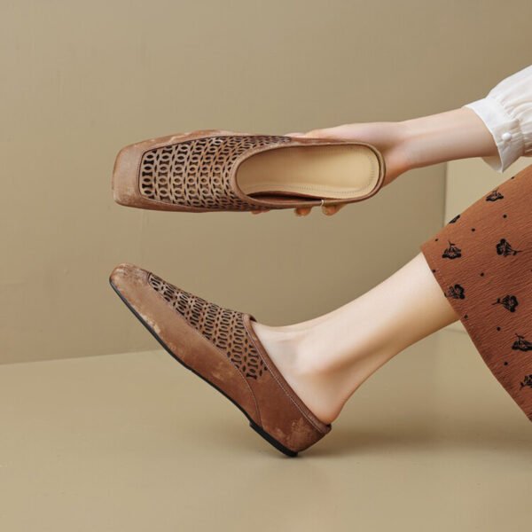 CHIKO Nur Square Toe Wedge Clogs/Mules Shoes - Image 2