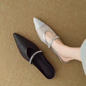 CHIKO Ainara Pointy Toe Wedge Clogs/Mules Shoes
