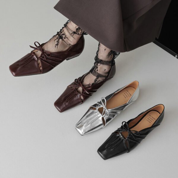 CHIKO Ginebra Square Toe Block Heels Pumps Shoes - Image 2