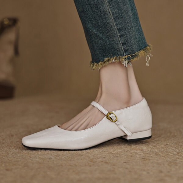 CHIKO Annah Square Toe Block Heels Mary Jane Shoes - Image 2