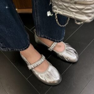 CHIKO Ondrea Round Toe Block Heels Mary Jane Shoes