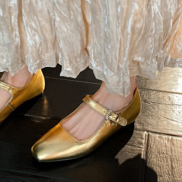 CHIKO Mariel Square Toe Block Heels Mary Jane Shoes - Image 2