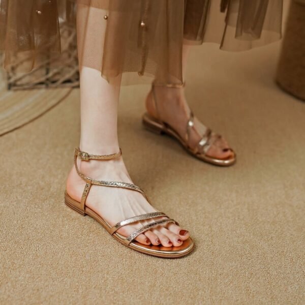 CHIKO Meena Open Toe Block Heels Flats Sandals - Image 2